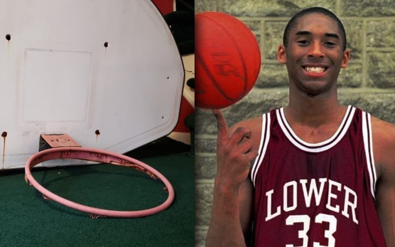 Kobe Bryant’s Childhood Basketball Hoop Sold For HUGE Money