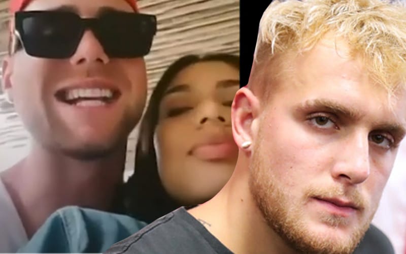 Jake Paul’s Girlfriend Spotted Getting Close With Harry Jowsey