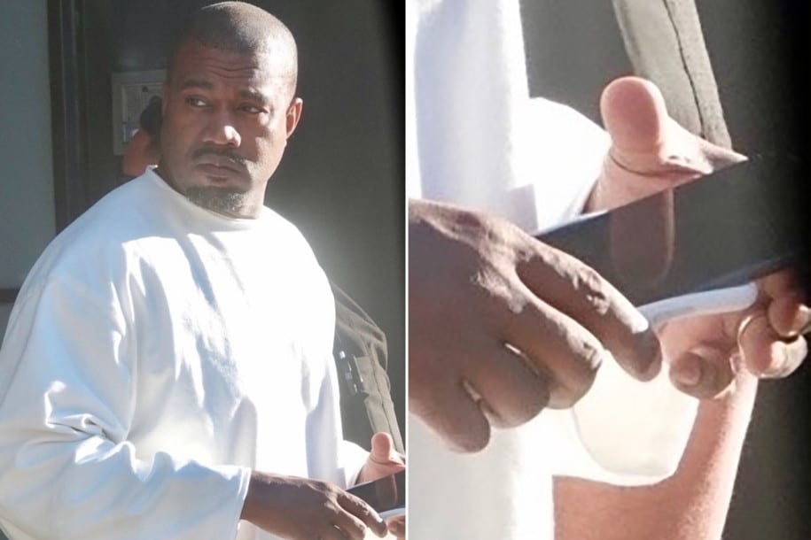 Kanye West Continues To Wear Wedding Ring Despite Ongoing Divorce With Kim Kardashian
