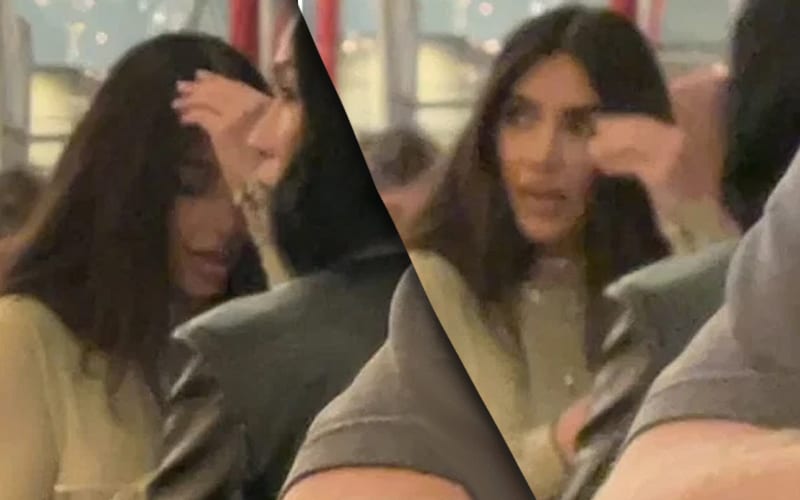 Kim Kardashian Spotted Out At Ladies Night WITHOUT Kanye’s Ring