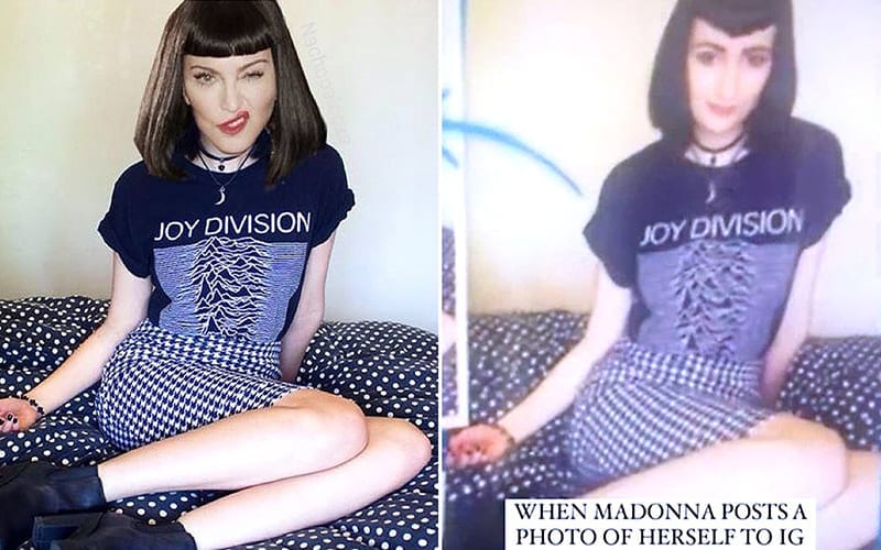 TikToker Calls Out Madonna For Using Her Image & Photoshopping Her Own Face Onto It