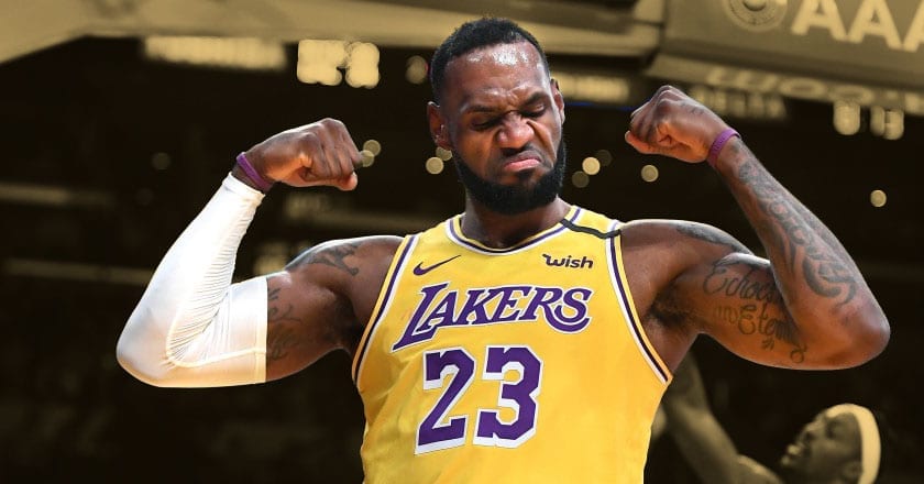 LeBron James Perfectly Happy With Current Los Angeles Lakers Roster