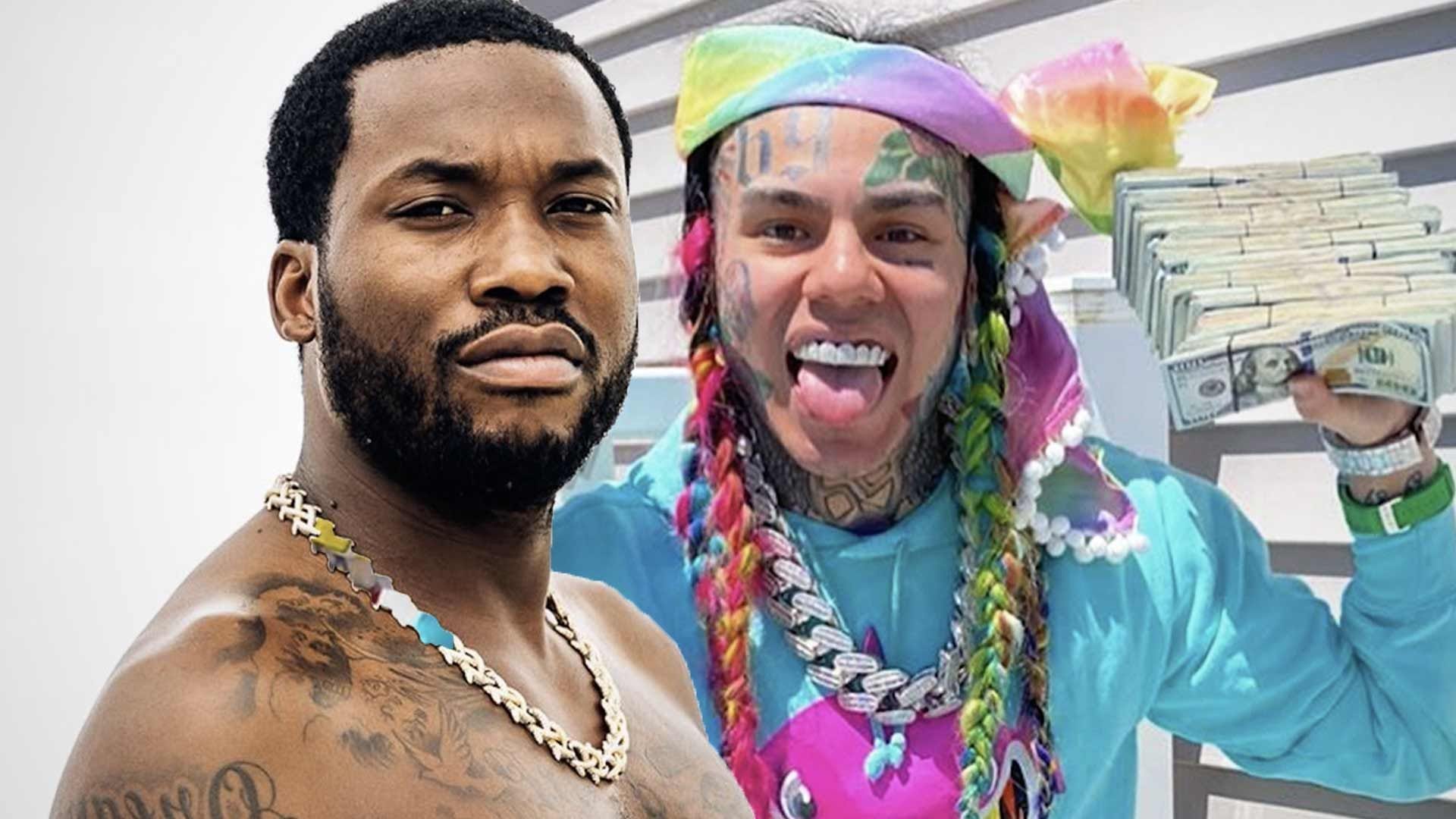 Tekashi 6ix9ine Calls Out Meek Mill For A One-On-One Fight