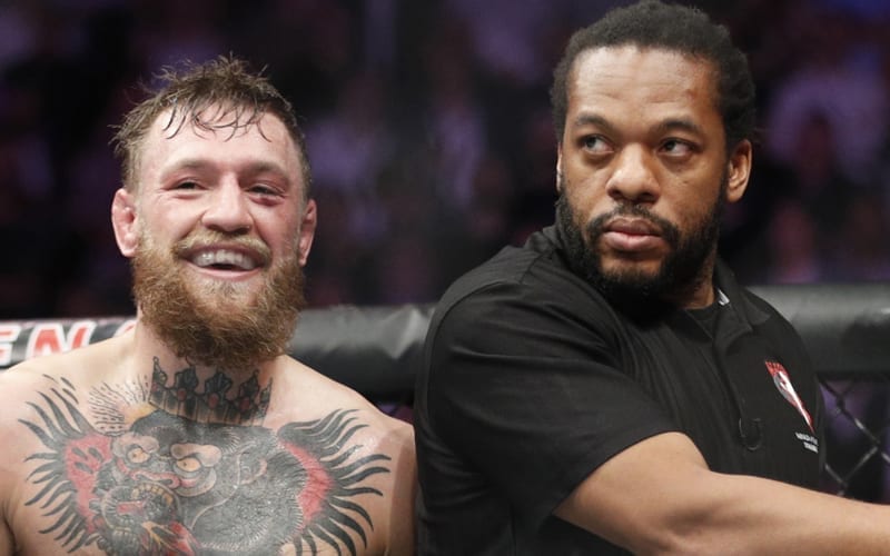 UFC Referee Herb Dean Called Out For Letting Conor McGregor Cheat
