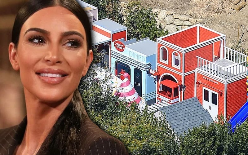 Kim Kardashian Sets Up $60 Million Play Village For Her Kids