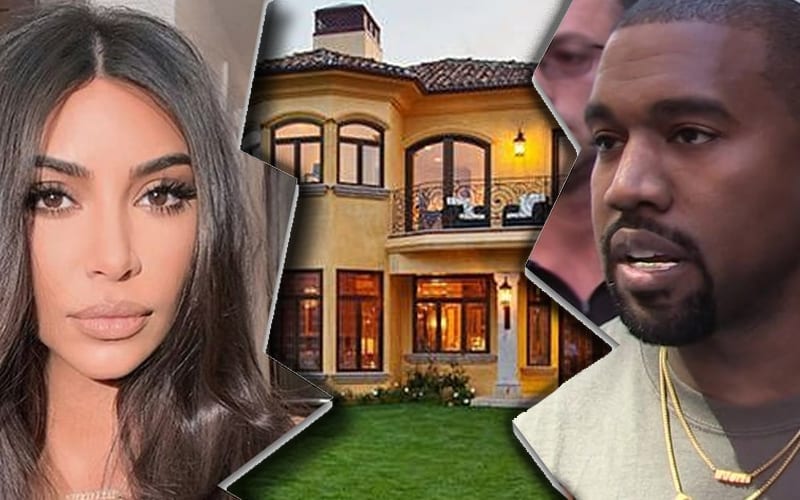 Kim Kardashian Set To Keep Sick House Kanye West Designed In Divorce