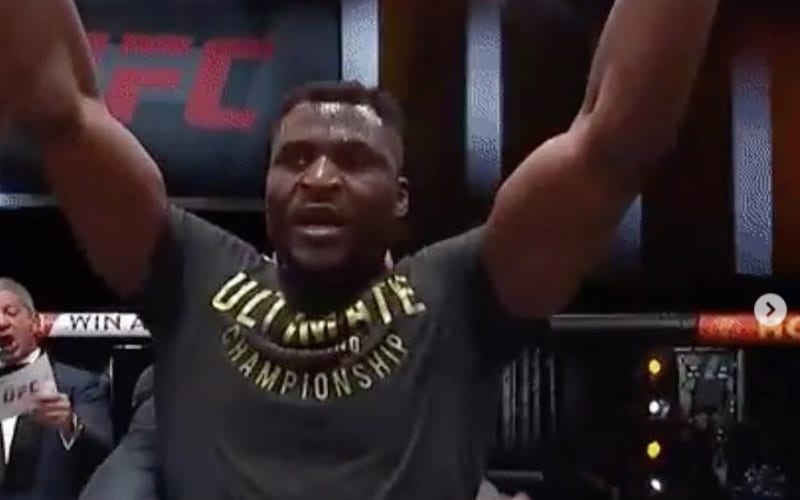 History Made As First African Wins UFC Heavyweight Title