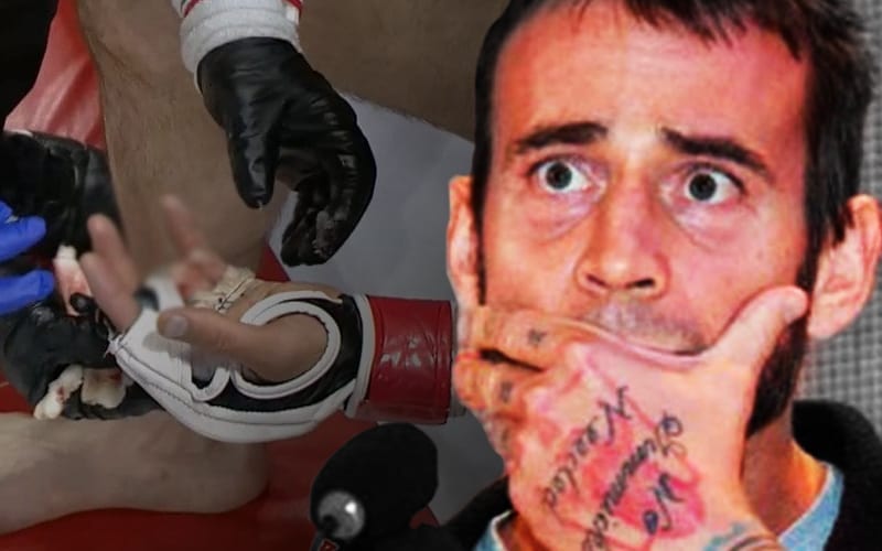 CM Punk Reacts to MMA Fighter Losing His Finger In Shocking Fight Incident