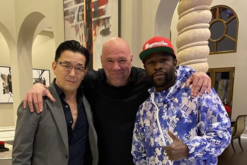 Dana White Hints At MMA Crossover With Floyd Mayweather In New Photo