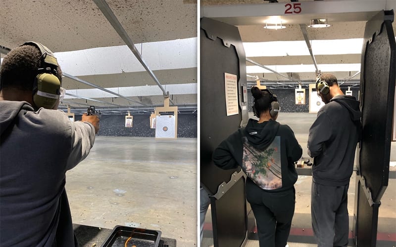 Michael B. Jordan Makes Comeback to Shooting Range with His Girlfriend