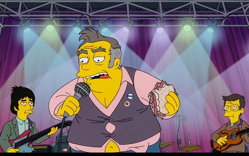 Morrissey Furious About The Simpsons Portraying Him As An Overweight Racist