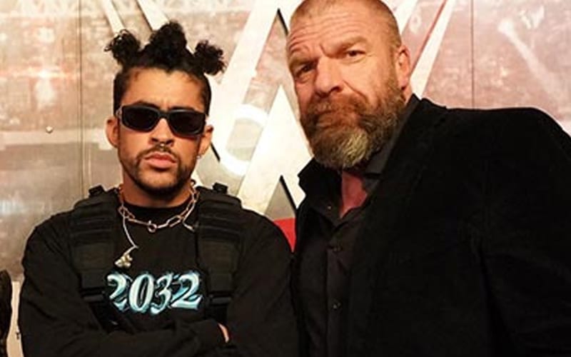Triple H Reacts to Fans Saying Bad Bunny ‘Took Someone’s WrestleMania Spot’