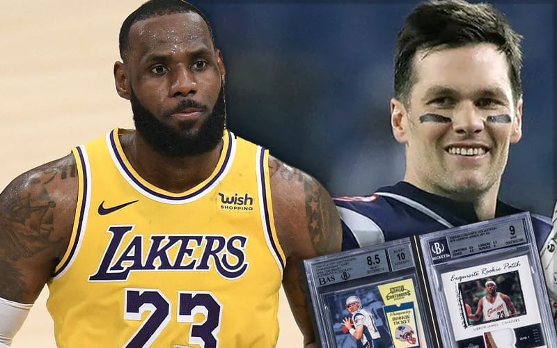 LeBron James & Tom Brady Rookie Cards Sell For Nearly $3.5 MILLION Combined
