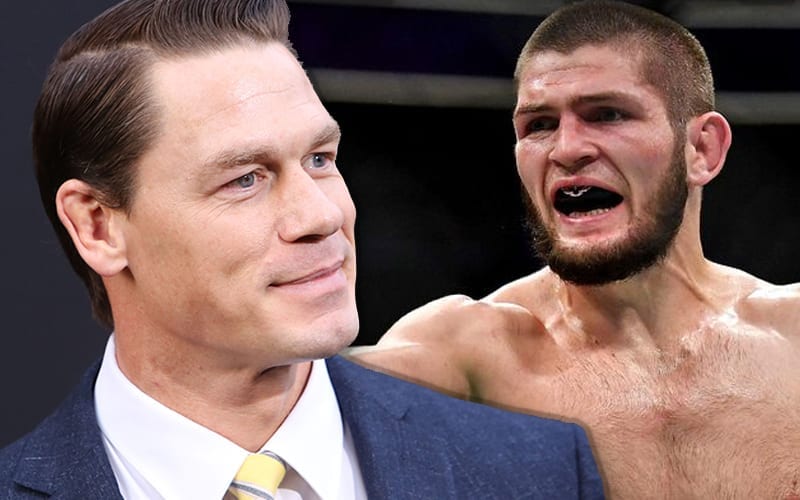 Khabib’s Manager Says He Will Smash John Cena’s Face In WWE