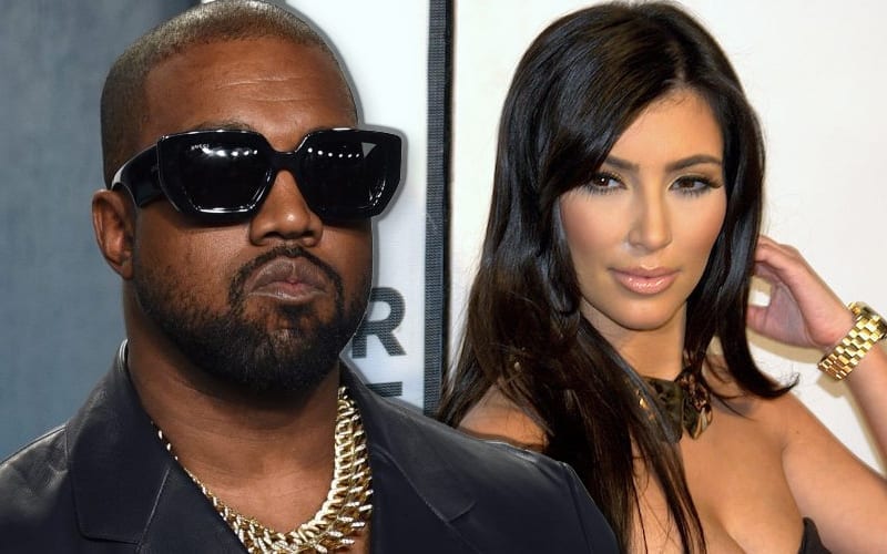 Kanye West Annoyed That Fans Think Kim Kardashian Left Him