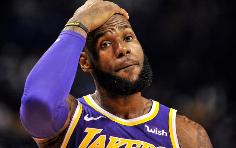 LeBron James Dragged For Embarrassing Workout Video