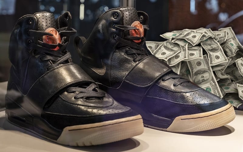 Kanye West’s Grammy Sneakers Sell For $1.8 Million
