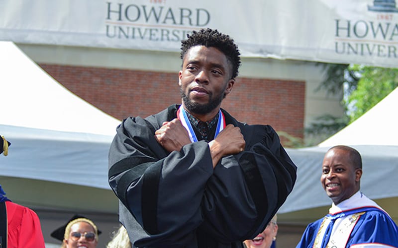 Howard University Names College After Chadwick Boseman