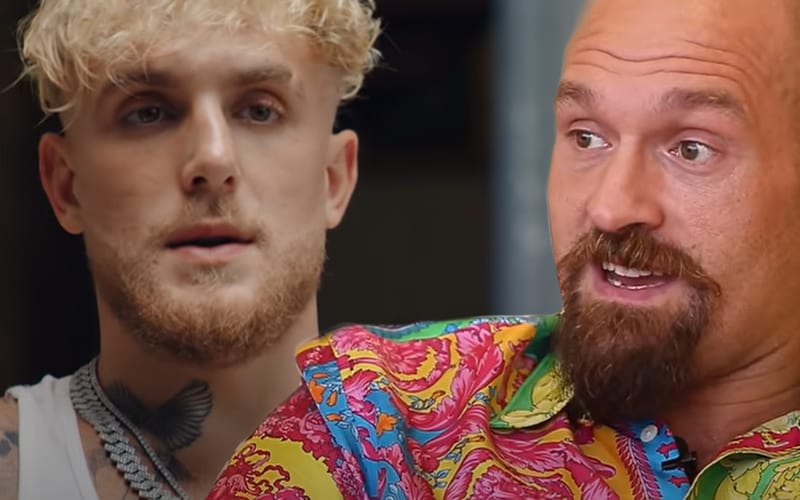 Jake Paul Says Tyson Fury Is Embarrassing