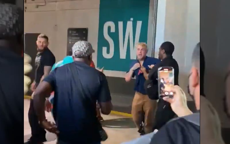 Jake Paul Says Floyd Mayweather’s Security Guard Got A Clean Shot In During Chaotic Brawl