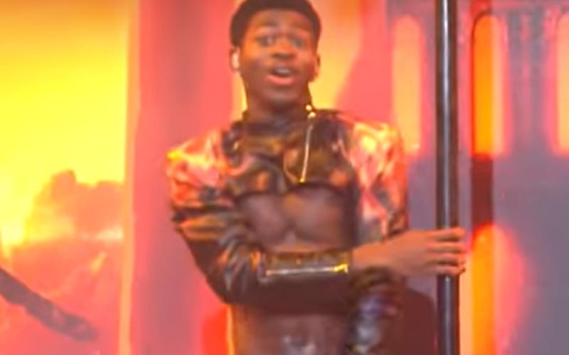 Lil Nas X Accidentally Rips His Pants On SNL