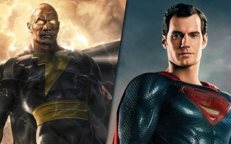 The Rock Hints At Black Adam Being Stronger Than Superman In New Set Photo