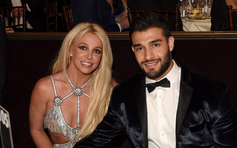 Britney Spears’ Fiancé Sam Asghari Helping Her Deal With Family Drama