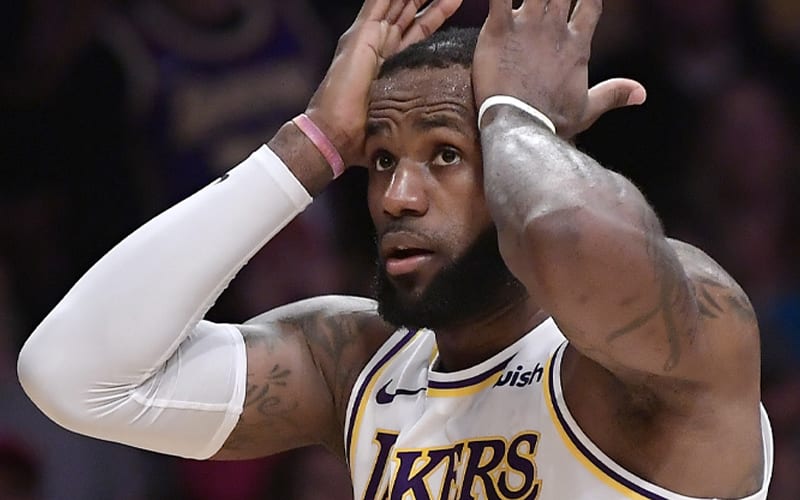 Fans Label LeBron James ‘LeFlop’ After Lakers’ Loss To Suns In NBA Playoffs