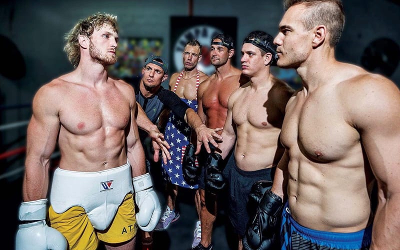 Logan Paul Takes On Rob Gronkowski’s Brothers In Sparring Session