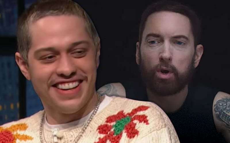 Pete Davidson Remembers Comically Short Phone Call With Eminem