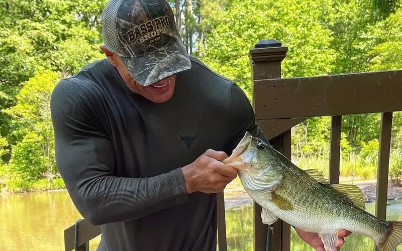 The Rock’s First Fishing Trip With Daughters Is A Smashing Success