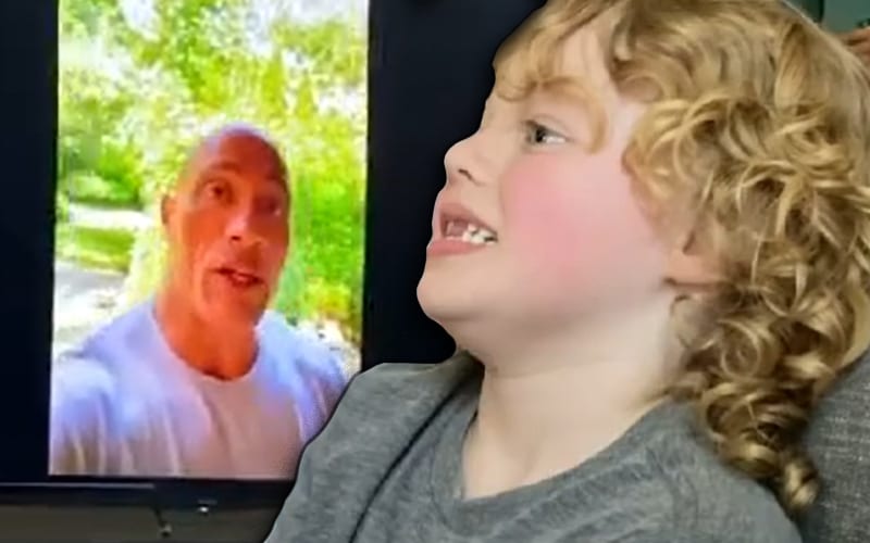 The Rock Sends Special Birthday Video To Elated Young Fan