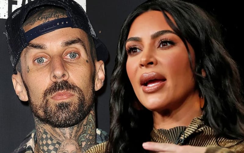 Another Story Surfaces Alleging Kim Kardashian & Travis Barker Hooked Up