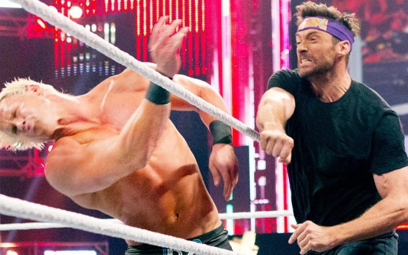 Dolph Ziggler Told Hugh Jackman To LEGIT Punch Him As Hard As He Could On WWE RAW