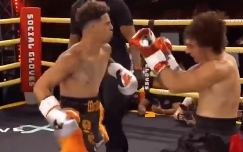 Austin McBroom Wipes The Floor With Bryce Hall In Boxing Match