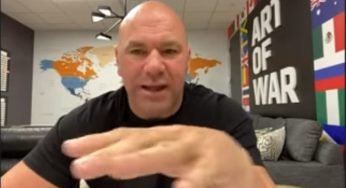 Dana White Blames ‘A Glitch In The Truck’ For Not Showing Donald Trump On UFC 264 Broadcast