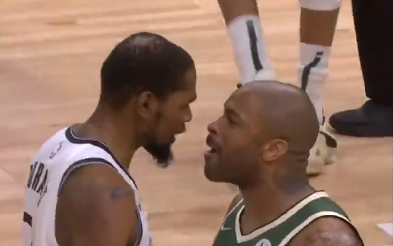 Kevin Durant Almost Gets Into Huge Brawl During Nets’ Loss Against The Bucks