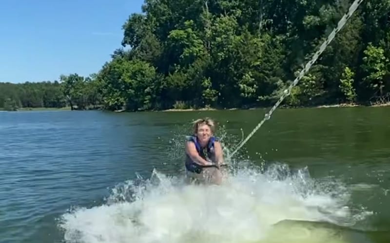 Miley Cyrus Shares Hilarious Video Of ‘Floppy Fish’ Level Wipeout While Wakeboarding