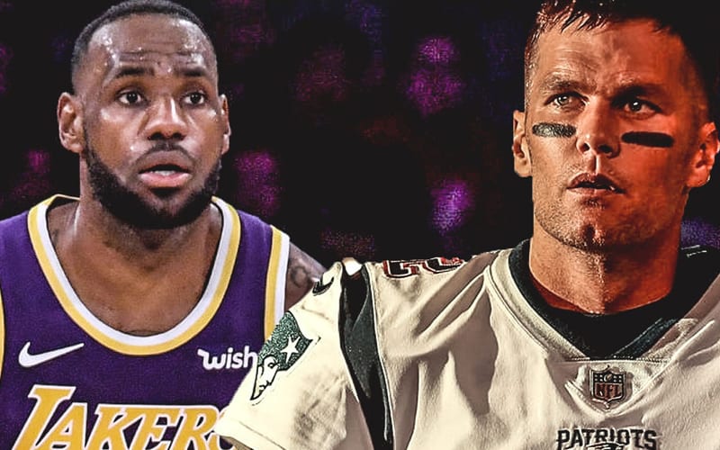 Tom Brady Reacts To LeBron James Saying He’s Not The GOAT Athlete