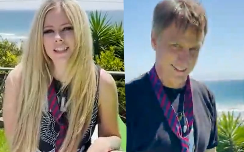 Avril Lavigne & Tony Hawk Go Viral With ‘Sk8r Boi’ Collab