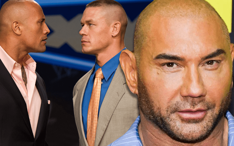 Batista Not Interested In Doing Movie With The Rock & John Cena