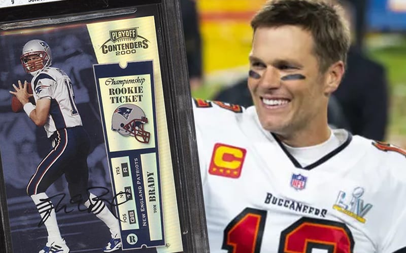 Tom Brady Football Card Looking To Break $2.5 MILLION Record