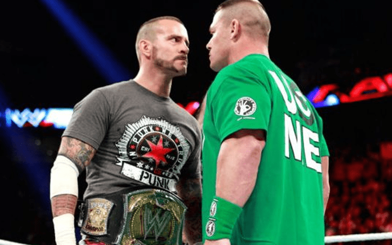 CM Punk Snubbed From WWE’s List Of John Cena’s Greatest Rivals