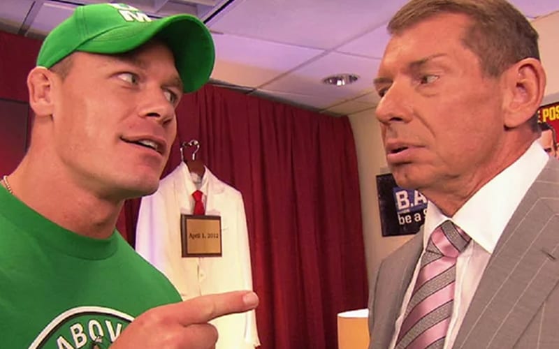 John Cena Would Only Put Vince McMahon’s Face On Pro Wrestling’s Mt. Rushmore