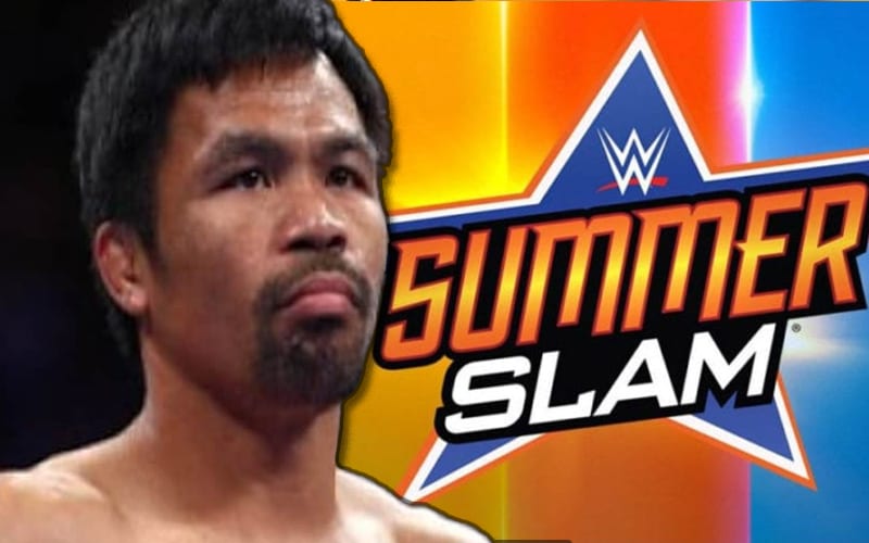 WWE Says SummerSlam Will Be Over Before Manny Pacquiao Fight Starts