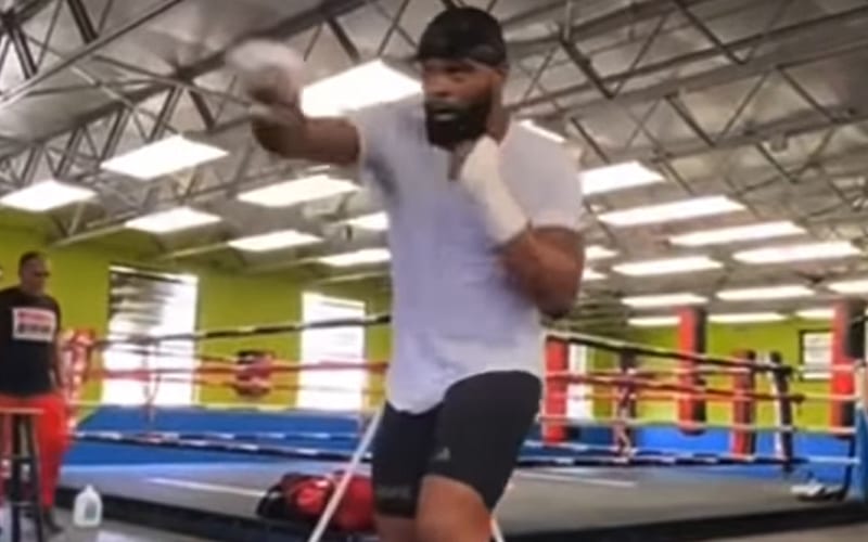 Tyron Woodley Appears In Intense Video Training For Jake Paul Boxing Match