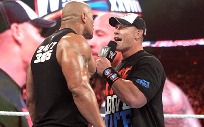 John Cena & The Rock Legit Didn’t Like Each Other When WWE WrestleMania Feud Started