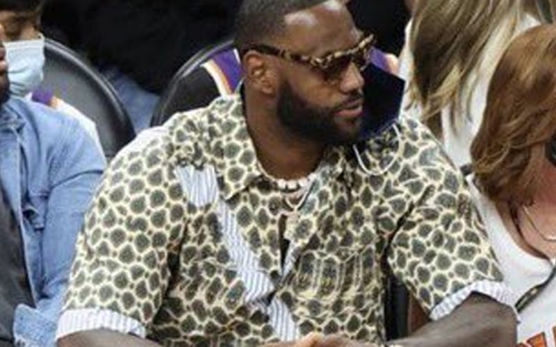LeBron James Appears at NBA Finals With His Brand of Tequila