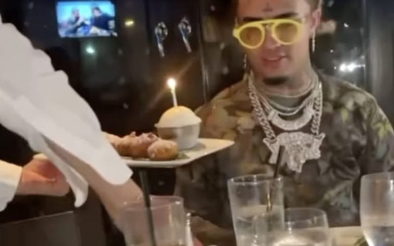 Lil Pump Gets Confused For Justin Bieber While Dining In At Restaurant