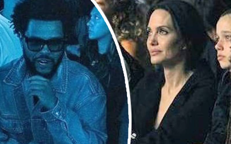 Angelina Jolie & The Weeknd Seen Together Once Again